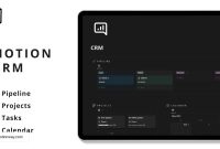 Crm notion template