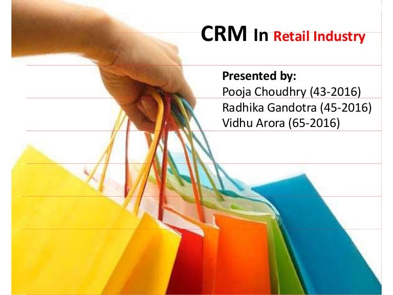 Crm retail industry